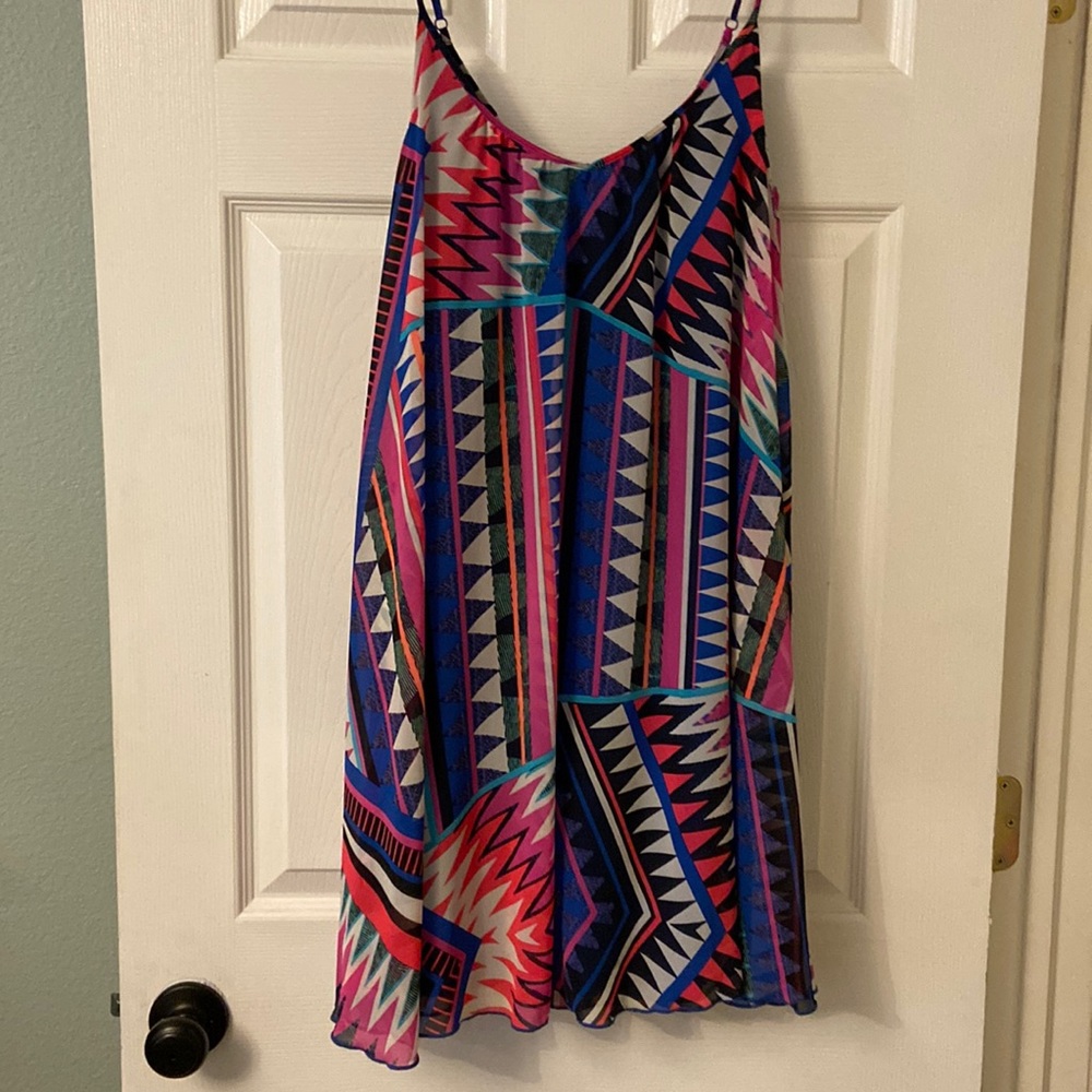 Express sleeveless dress. FUN!